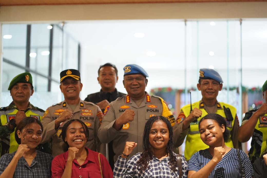 Kabid Propam Polda Jateng Tinjau Pengamanan Natal Di Polresta Banyumas