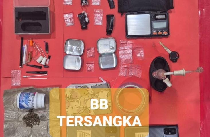 Satresnarkoba Polresta Banyumas Amankan Sepasang Suami Istri Terkait Kasus Narkotika
