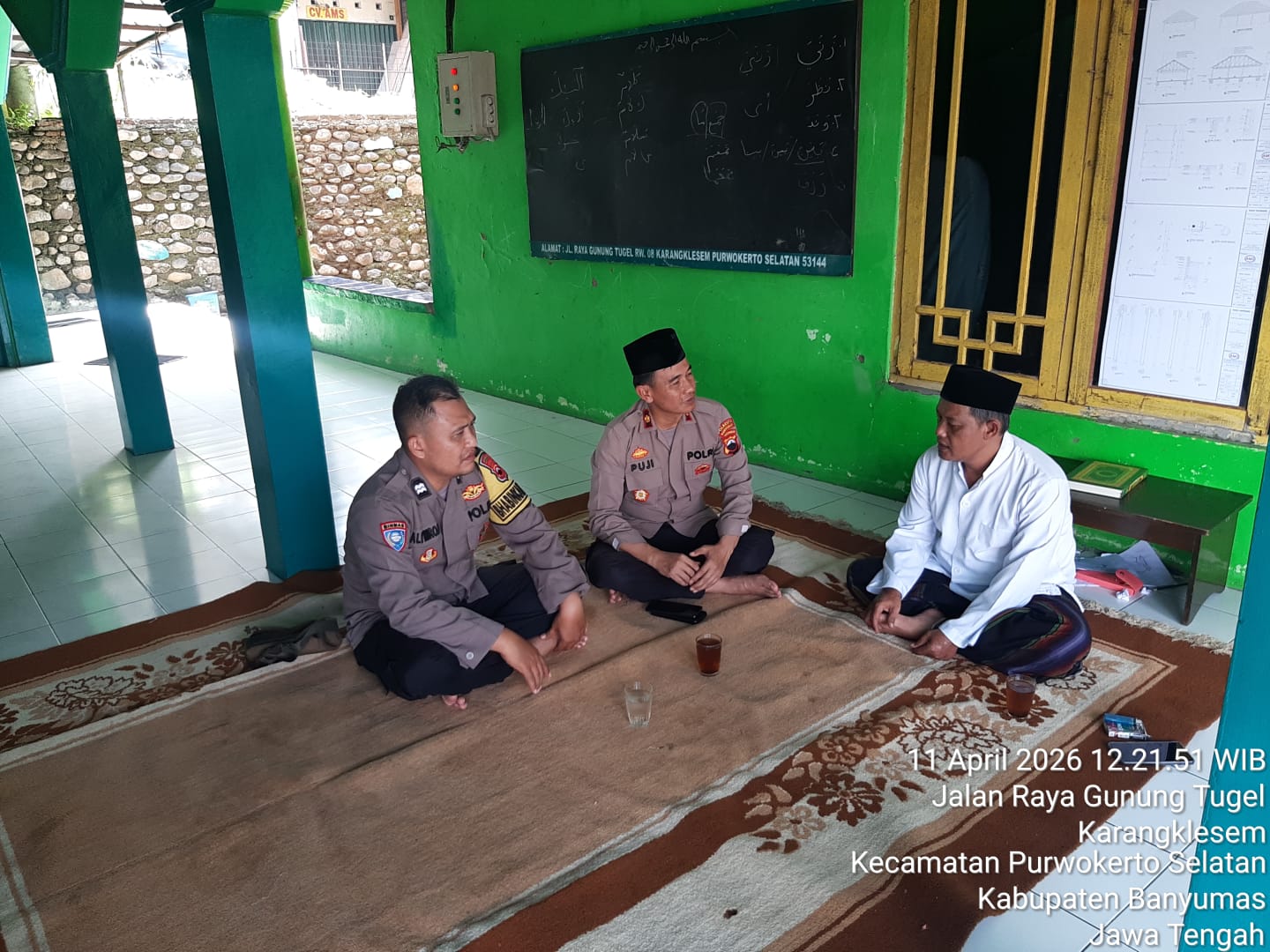 Strategi Humanis Jaga Stabilitas, Kapolresta Banyumas Minta Jajarannya Intens Sambangi Tokoh Agama