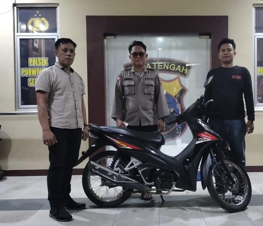 Respon Cepat, Polsek Purwokerto Selatan Polresta Banyumas Ungkap Kasus Curanmor, Dua Pelaku Diamankan