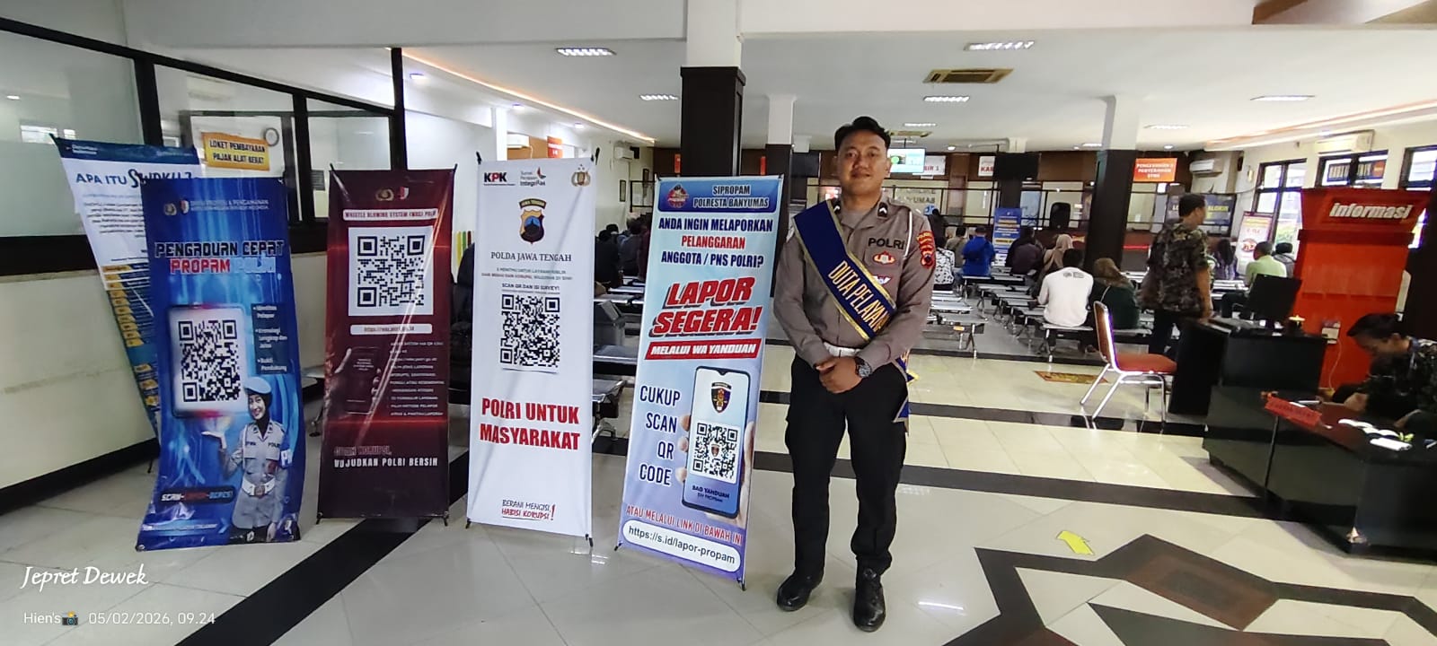 ‎Pelayanan Prima STNK Polresta Banyumas Pasca Lebaran 2026 Tetap Optimal